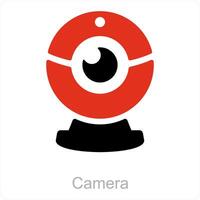 camera and photo icon concept vector