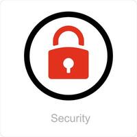 Security and lock icon concept vector