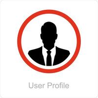 User Profile and user icon concept vector