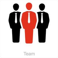 team and group icon concept vector