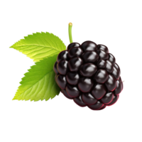 AI generated Blackberry clip art png