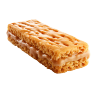AI generated Biscuit bar clip art png