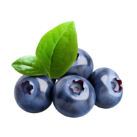 AI generated Blueberry clip art png