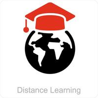 Global Learning and education icon concept vector