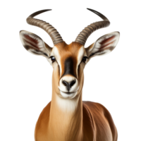 AI generated Antelope clip art png