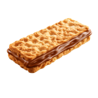 ai généré biscuit bar agrafe art png