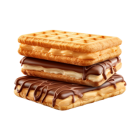 ai généré biscuit bar agrafe art png