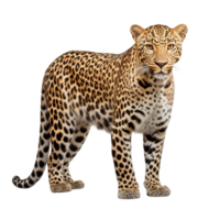 ai generato leopardo clip arte png