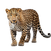 ai gerado leopardo grampo arte png