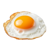 ai généré frit Oeuf agrafe art png