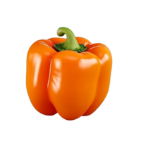 AI generated Bell pepper clip art png