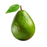 ai gegenereerd avocado klem kunst png