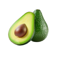 ai gegenereerd avocado klem kunst png