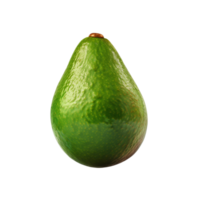 AI generated Avocado clip art png