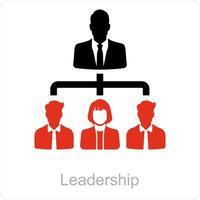 Leadership and group icon concept vector