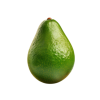 ai gegenereerd avocado klem kunst png