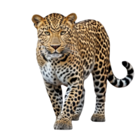 ai genererad leopard klämma konst png