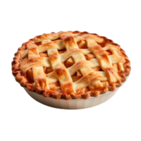 AI generated Apple pie clip art png