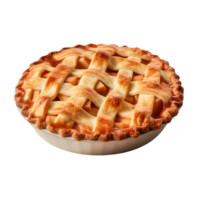 AI generated Apple pie clip art png