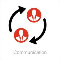 Communication and chat icon concept vector