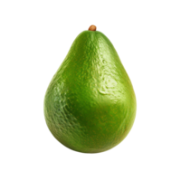 ai gegenereerd avocado klem kunst png