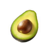 AI generated Avocado clip art png