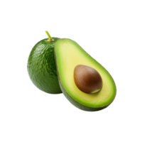 AI generated Avocado clip art png