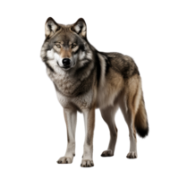 AI generated Wolf clip art png