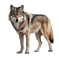 ai gegenereerd wolf klem kunst png