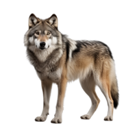 AI generated Wolf clip art png