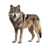 ai gegenereerd wolf klem kunst png