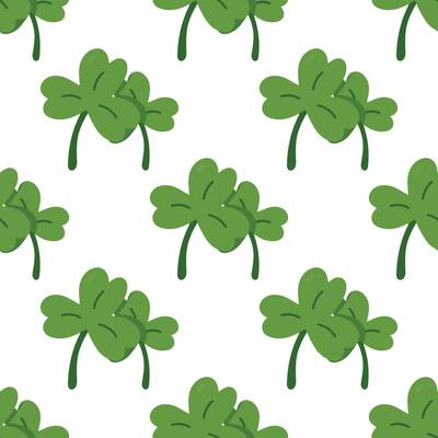 Shamrocks or St. Patrick's Day pattern