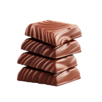 ai generado chocolate caramelo acortar Arte png