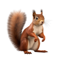 AI generated Squirrel clip art png