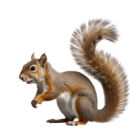 AI generated Squirrel clip art png