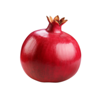 AI generated Pomegranate clip art png