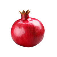 AI generated Pomegranate clip art png