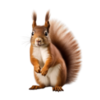 AI generated Squirrel clip art png