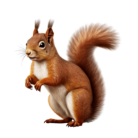 AI generated Squirrel clip art png