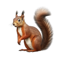 AI generated Squirrel clip art png