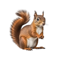 AI generated Squirrel clip art png