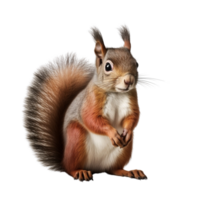 AI generated Squirrel clip art png