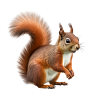 AI generated Squirrel clip art png