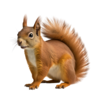 AI generated Squirrel clip art png