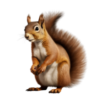 AI generated Squirrel clip art png