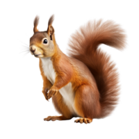 AI generated Squirrel clip art png