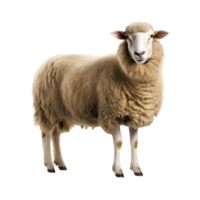 AI generated Sheep clip art png