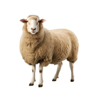 AI generated Sheep clip art png