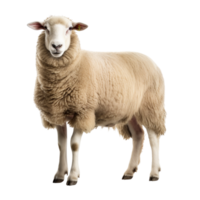 AI generated Sheep clip art png