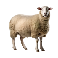 AI generated Sheep clip art png